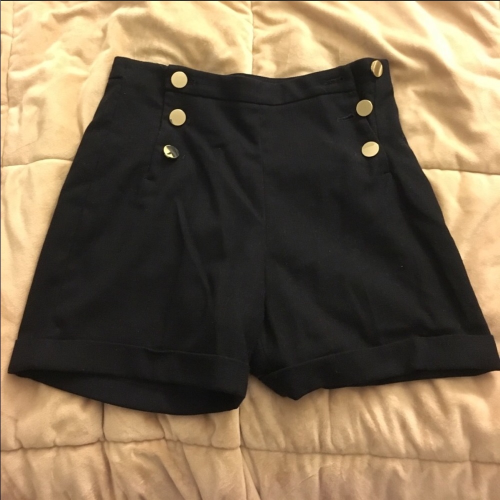 High waisted shorts